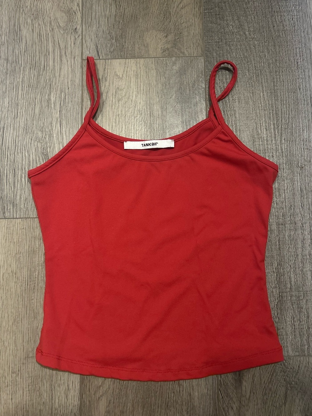 TankAir Red Tank Top
